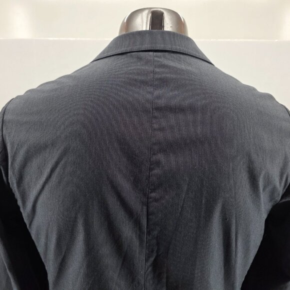 J Crew Blazer Mens  Gray Unstructured Twin Vented 2 Button Sportcoat Jacket Sz M - Picture 3 of 14